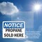 Signmission Propane Sold Here OSHA Notice Sign, Plastic, 10in W x 7in L, 2PK OS-2PACK-NS-P-710-L-17894 - alternate 2